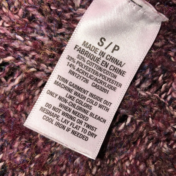 Cape Juby size small cozy sweater knit cardigan - Picture 4 of 4